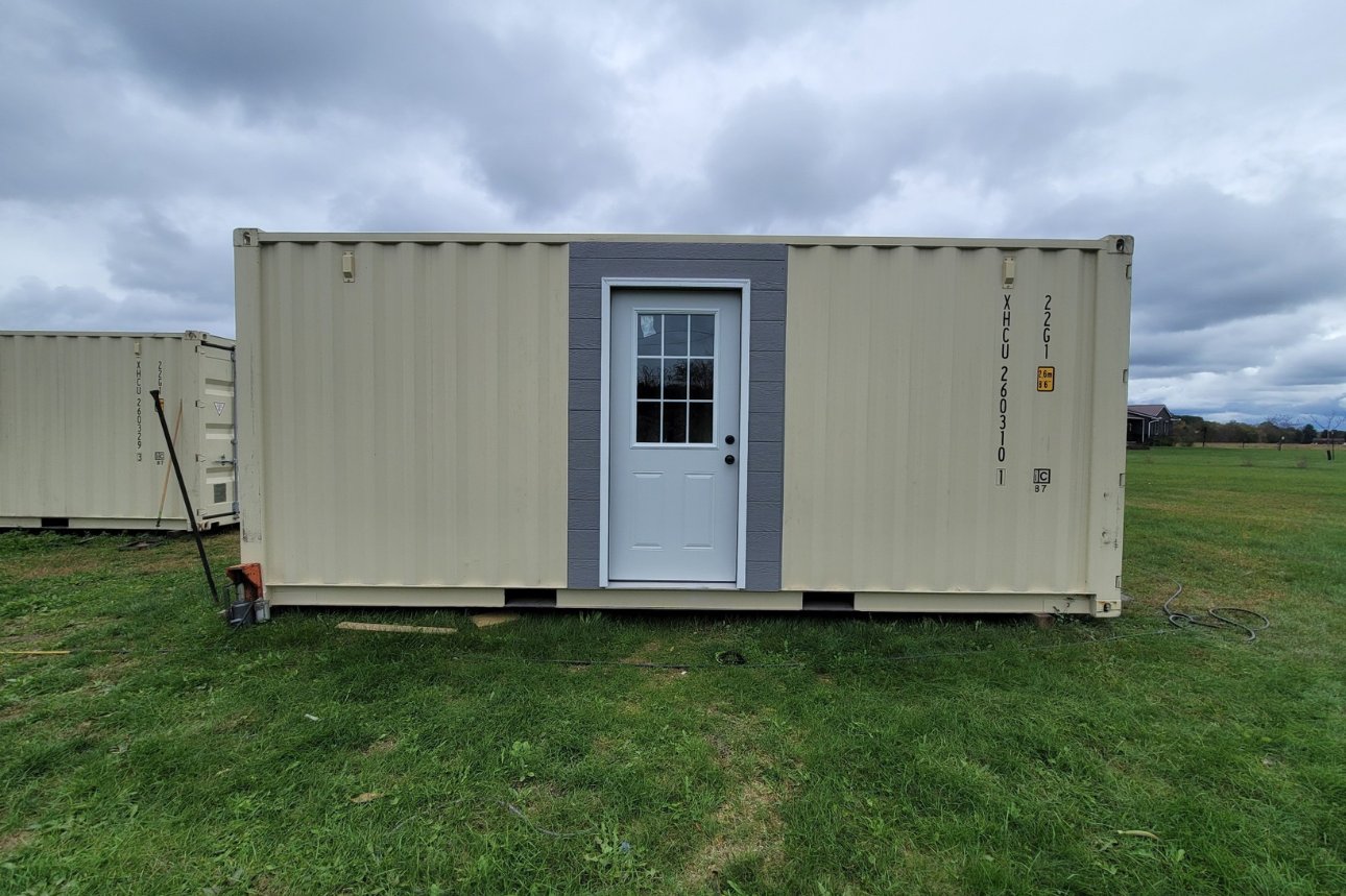 20ft Standard 1 Trip Modified Shipping Container With Man Door (20MOD1TRIP)