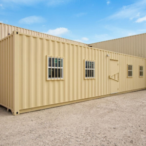 40ft Shipping Container Office (Insulated / With Siding) (40STOFIS)