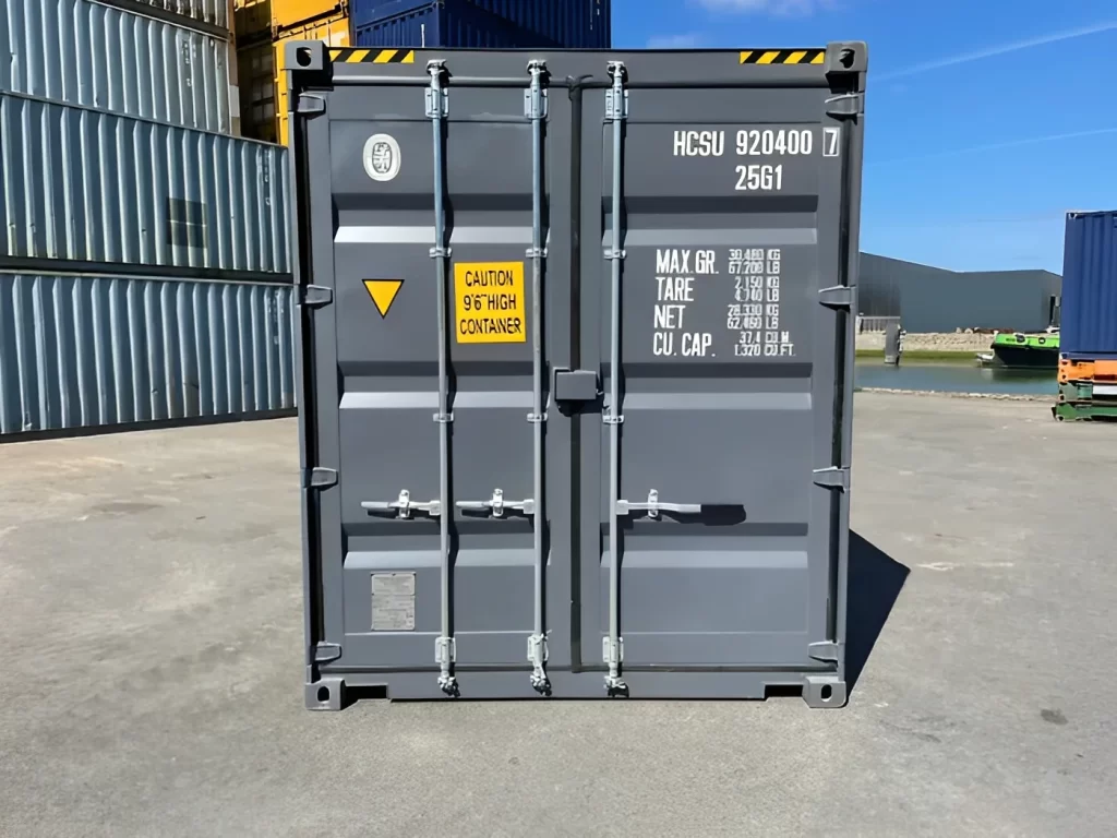 20ft High Cube Shipping Container