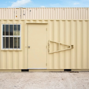 20ft Mobile Office Shipping Container with Bathroom (20STMOB)
