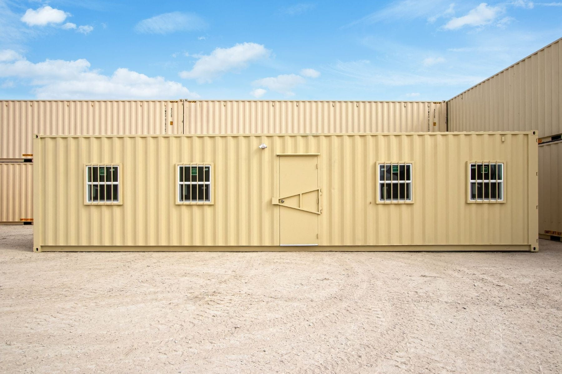 40ft Shipping Container Office (Insulated / With Siding) (40STOFIS) - Image 2