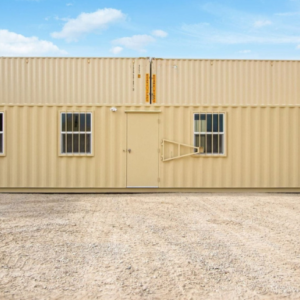 40ft Mobile Office Shipping Container with Bathroom (40STMOB)