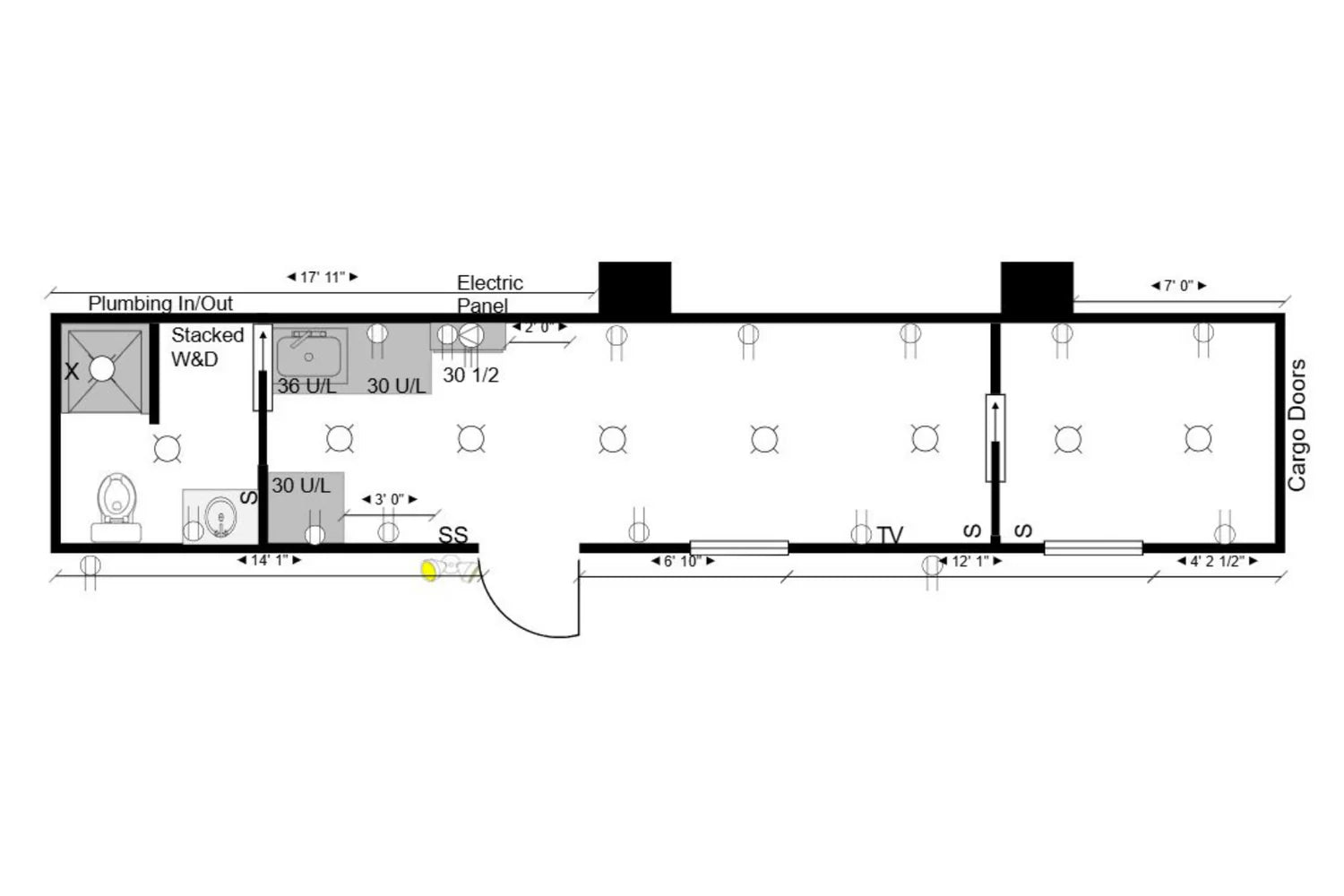40ft Retreat Cabin Shipping Container (40HCRCBN) - Image 9