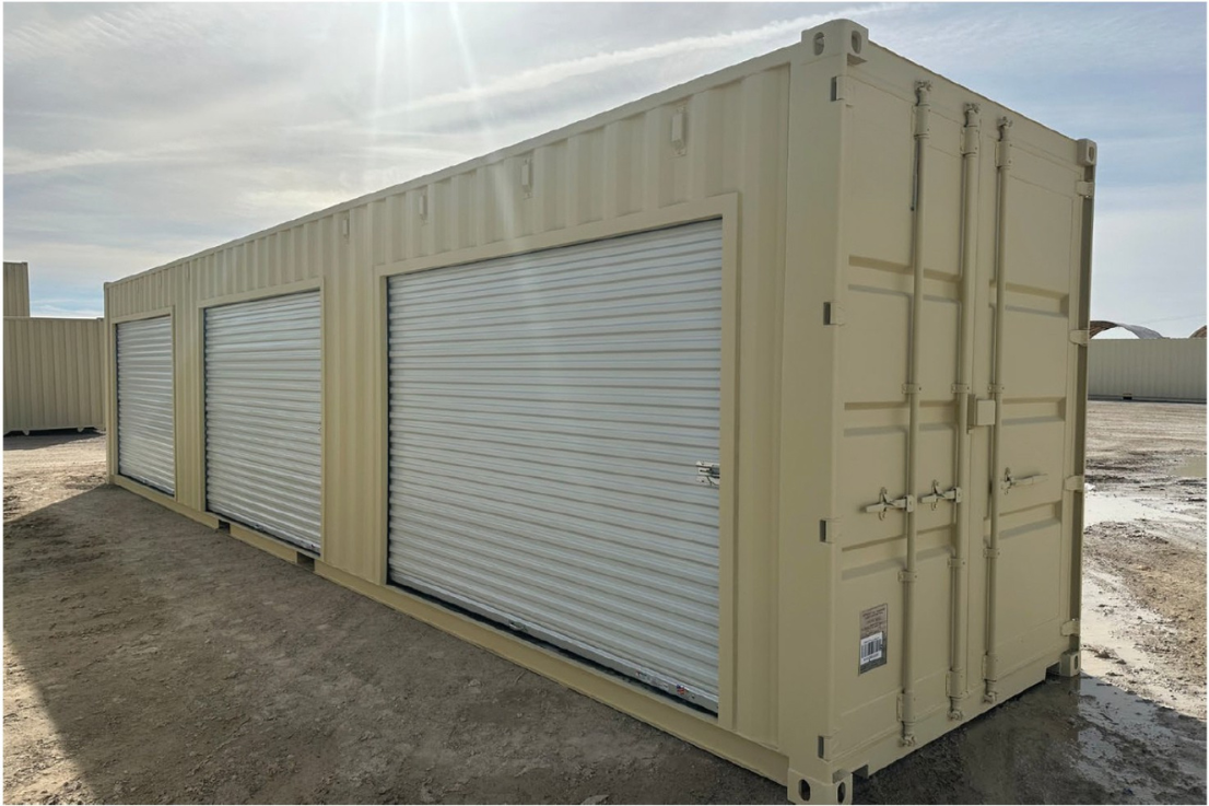 40ft Roll-Up Door Storage Unit (40HCRU)