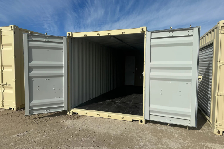 40ft Mobile Office Shipping Container with Storage (18/22) (40STMOS1822) - Image 4