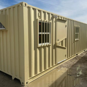 40ft Mobile Office Shipping Container with Storage (18/22) (40STMOS1822)