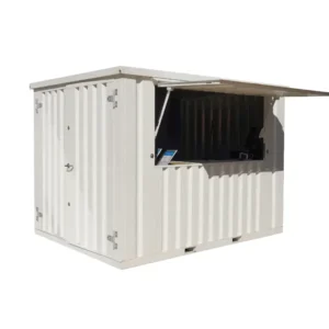 XL Demountable Bar Container 3×2 meters White RAL 9016