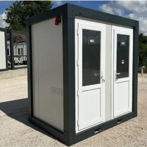 Sanitary container, WC container, double WC 120×220