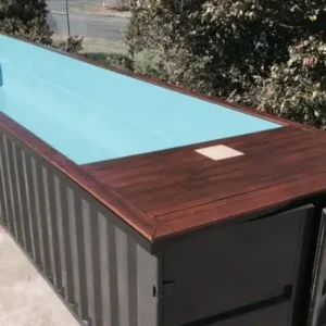 40-foot shipping container pool