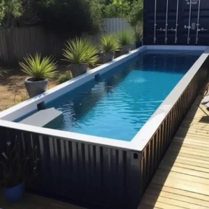 20-foot container pool