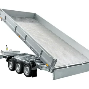 3-AXLE HYDRAULIC DUMP TRAILER 400×200 UNITRAILER TASKER 400/3C 3500 KG