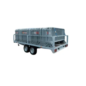 Barrier trailer – 70 barriers